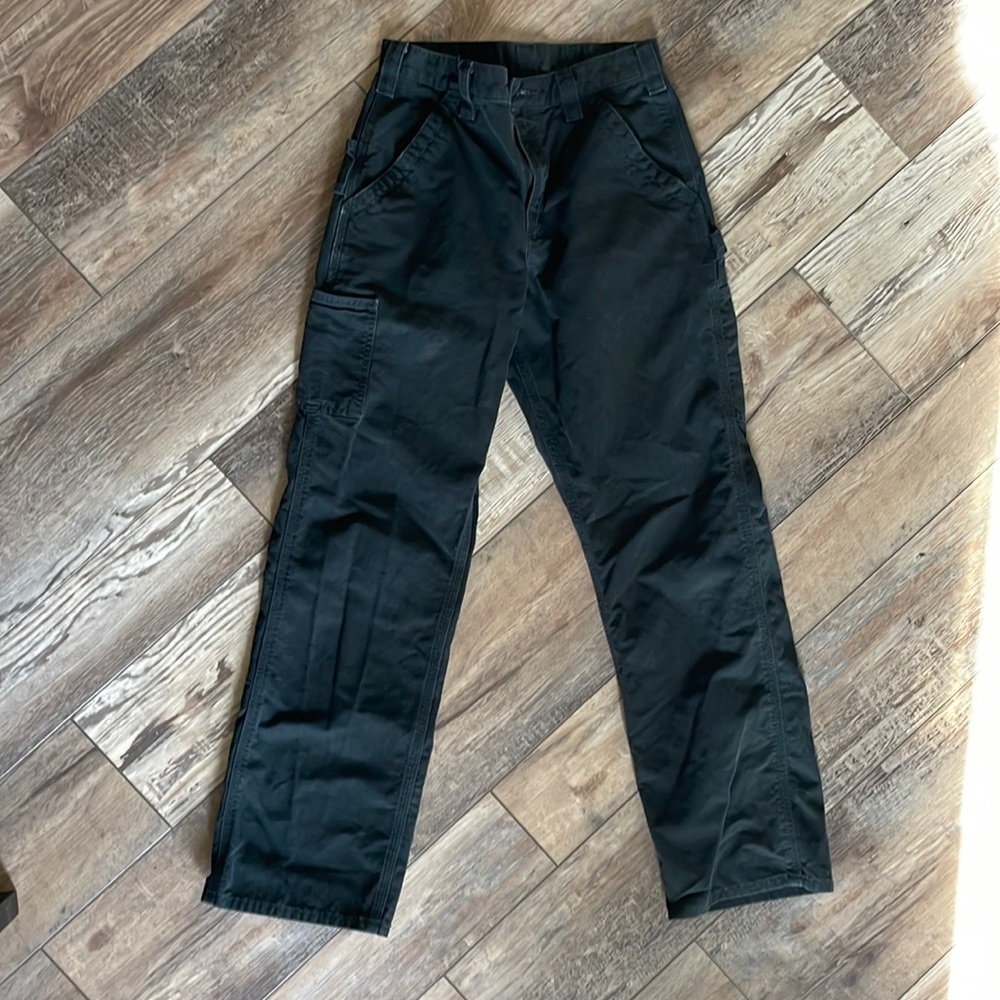 Carhaertt Black Work Pants 30x32